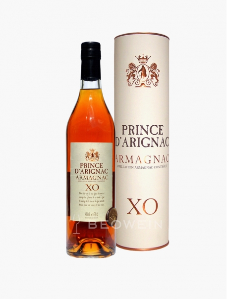 Armagnac Prince d'Arignac XO VP 70 cl U - Boissons Service