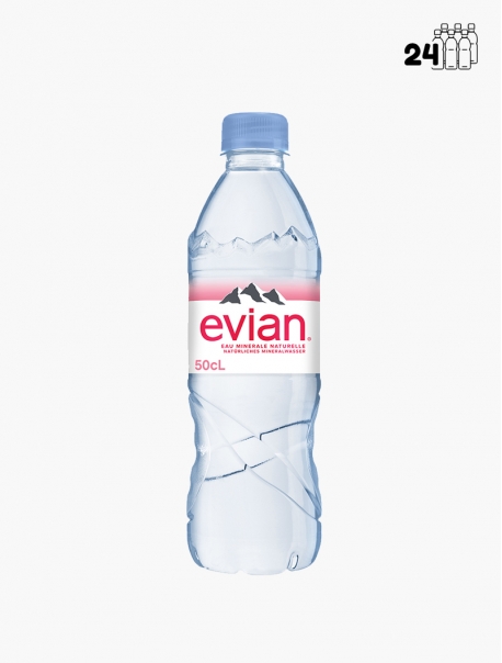 Evian PET 50 cl P24