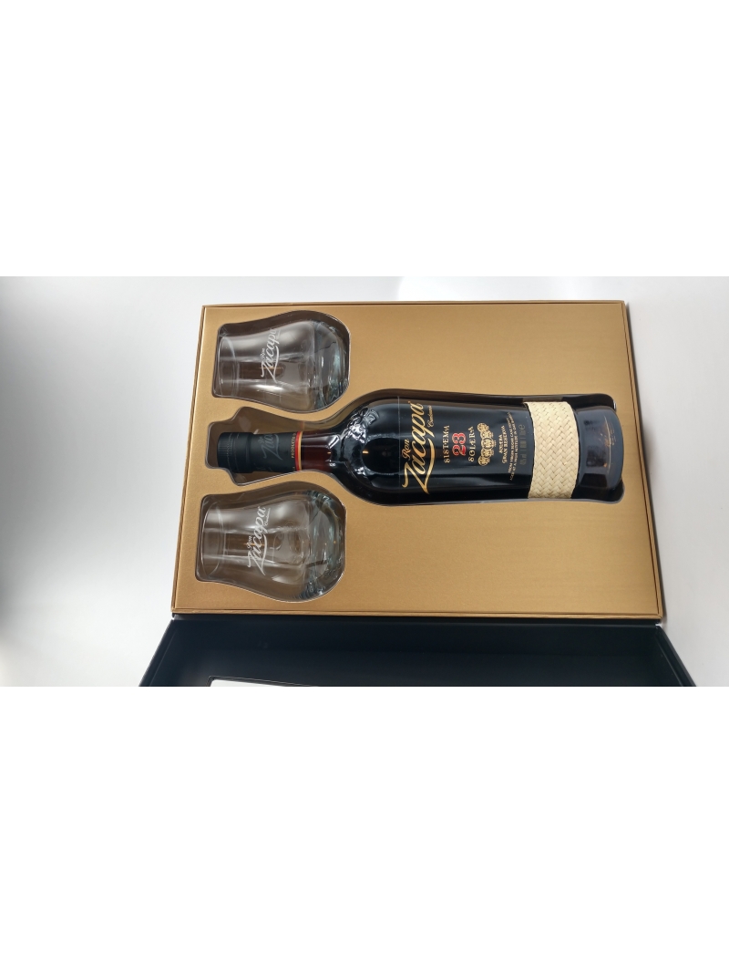 Zacapa - Coffret Solera 23 ans + 2 verres