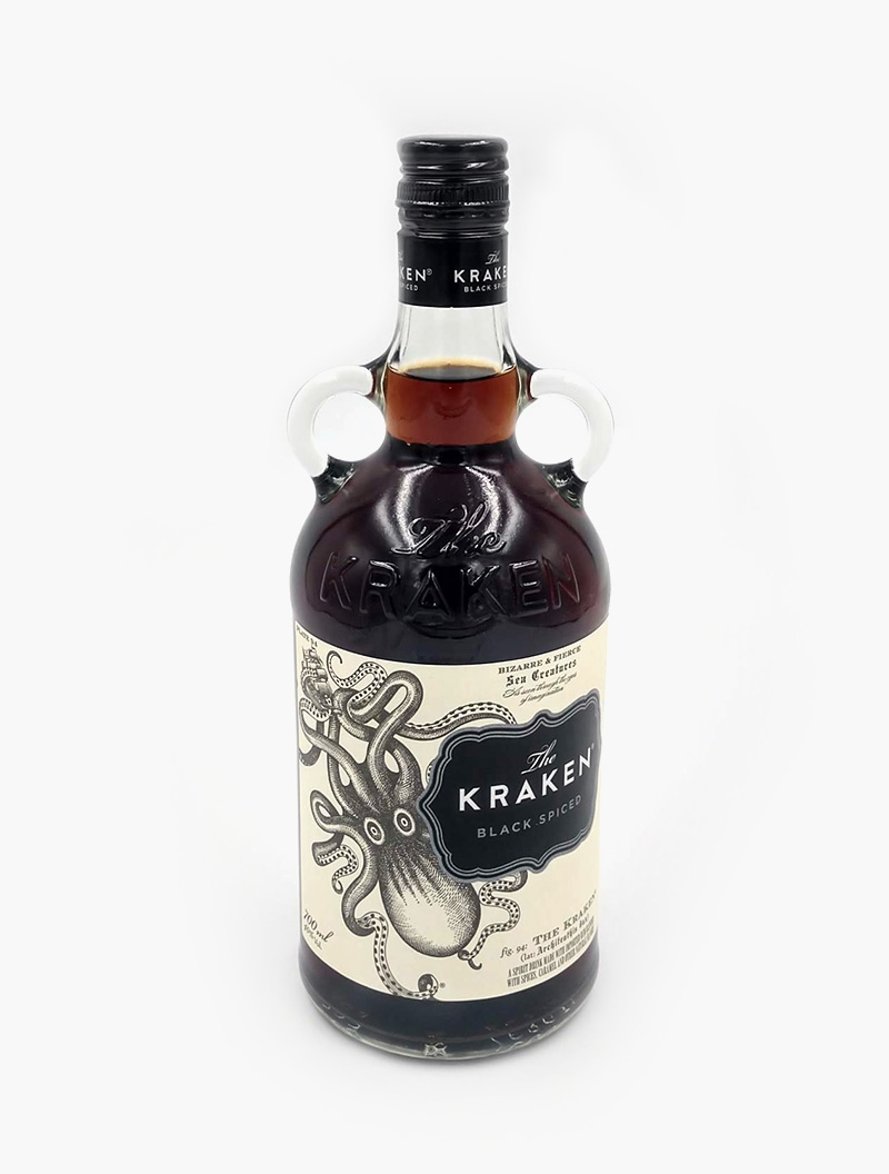 Rhum The Kraken Black Spiced VP 70 cl U - Boissons Service