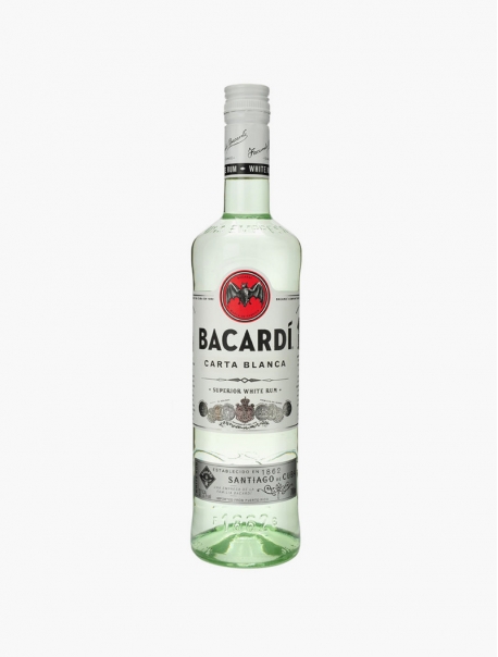 Rhum Bacardi Carta Blanca VP 70 cl U