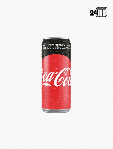 Coca-Cola Zéro CNT 33 cl P24