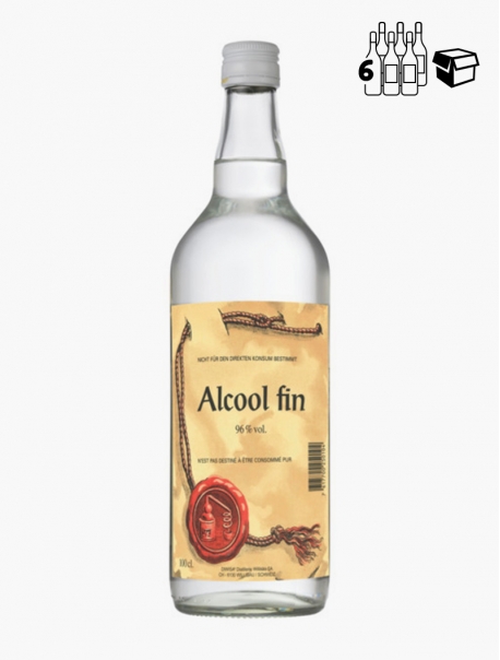 Alcool Fin 96° VP 100 cl P6