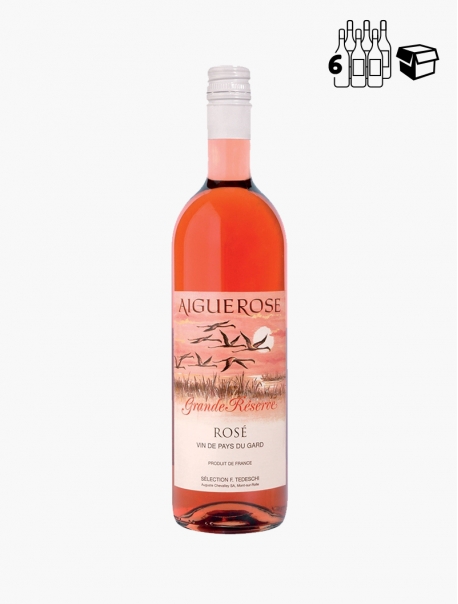 Aiguerose Rosé du Gard VP 75 cl P6