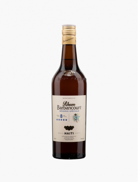 Rhum Barbancourt 8 ans Haïti VP 70 cl U