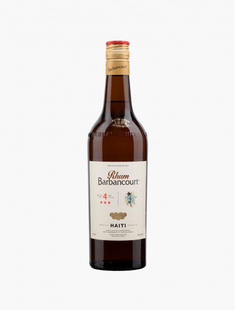 Rhum Barbancourt 4 ans Haïti VP 70 cl U