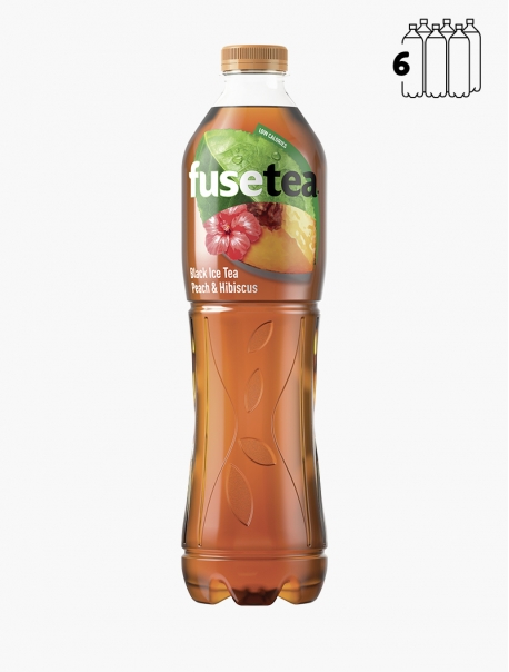 Fusetea Pêche Hibiscus PET 150 cl P6