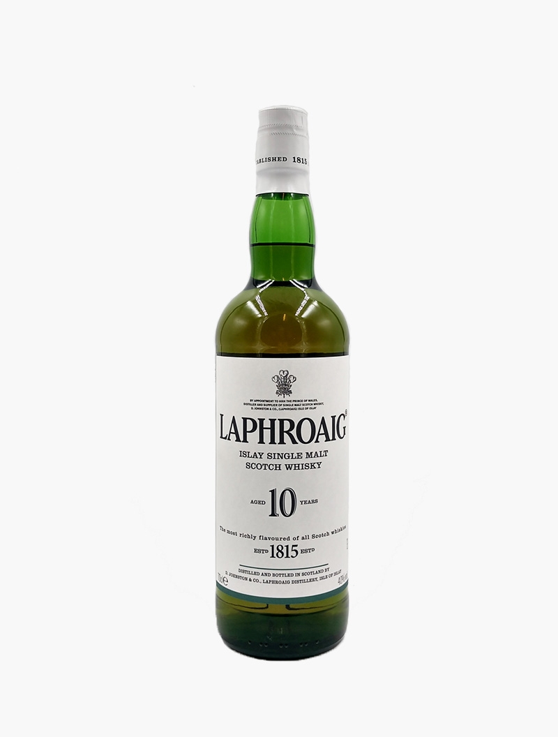 Whisky Laphroaig S. Islay Malt 10 ans VP 70 cl U - Boissons Service