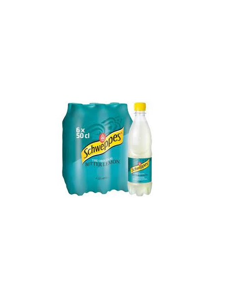 Schweppes Bitter Lemon PET 50 cl P6