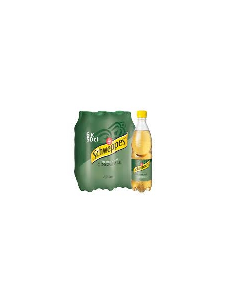 Schweppes Ginger Ale Pet 50 cl P24