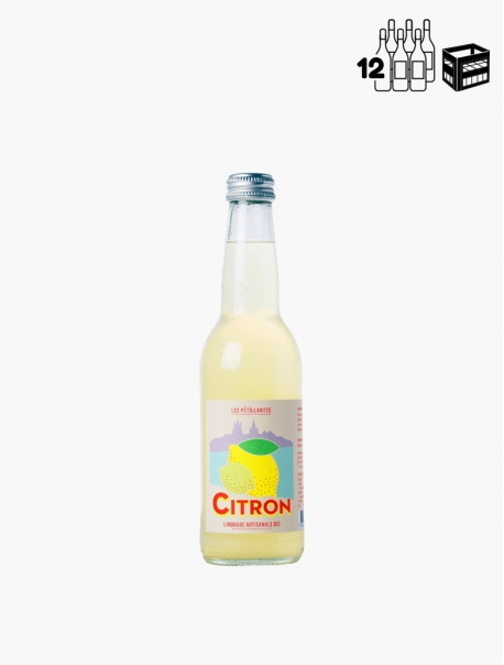 Bio Les Pétillantes Citron 33 cl  P12
