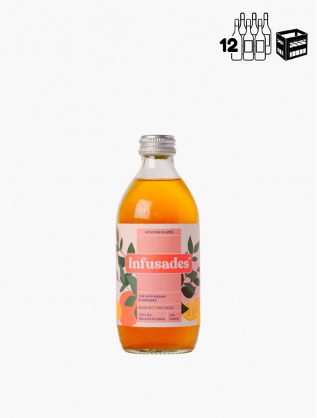 Bio Infusade Thé Assam Agrumes VP 33 cl P12